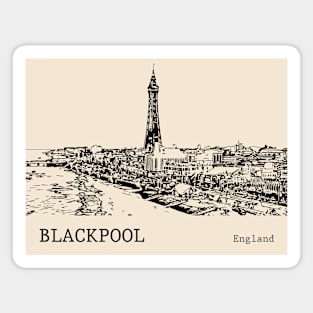 Blackpool England Magnet